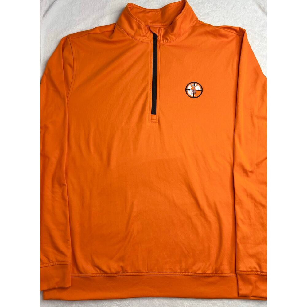 WAGGLE Men's Loosey Goosey Quarter Zip Pullover - Large